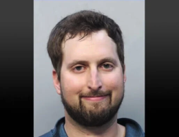 Mordechai Brafman's mugshot taken after being apprehended for shooting two Israeli men he thought were Palestinian. (Photo: Miami-Dade County Corrections)